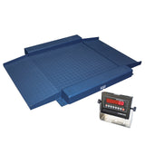 36" x 36" x 1.2” H Low Profile Drum Scale