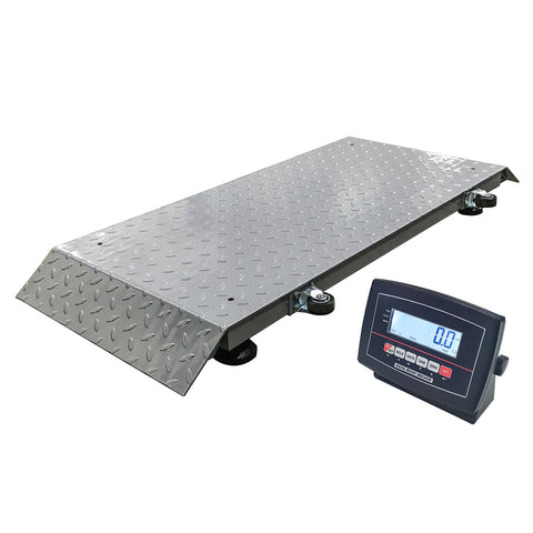 50" x 20" x 2.5"H Portable Platform Scale - 2,000 lbs