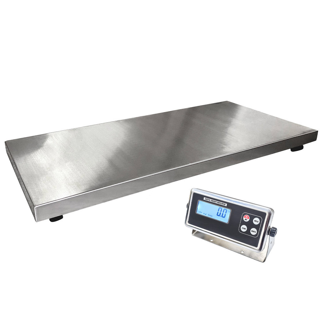 43" x 20" x 2”H Stainless Steel Platform Scale 1,000 lbs